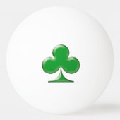 Sint Patrick's Day Irish Green Clover Shamrock Pingpongballen (Voorkant)
