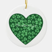 Sint Patrick's Day Keramisch Ornament (Voorkant)