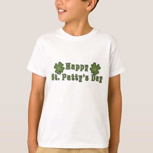 Sint Patrick's Day kinder T-shirt (Voorkant)