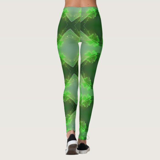 Sint Patrick's Day Leggings Saint Patrick Pants (Achterkant)