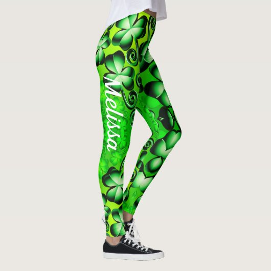 Sint Patrick's Day Leggings Saint Patrick Pants (Rechts)