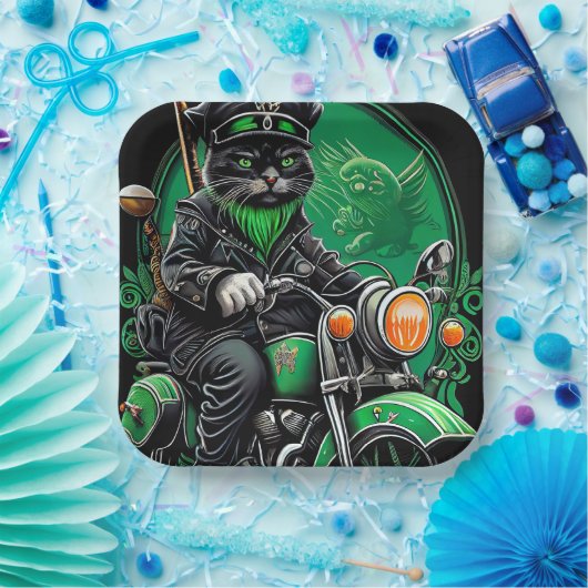 Sint Patrick's Day Papieren Bordje (Feest)