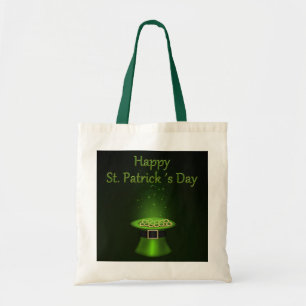 Sint-Patrick's Day Pet Munten - BegrotingsTas Tote Bag