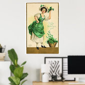 Sint Patrick's Day Poster (Thuiskantoor)