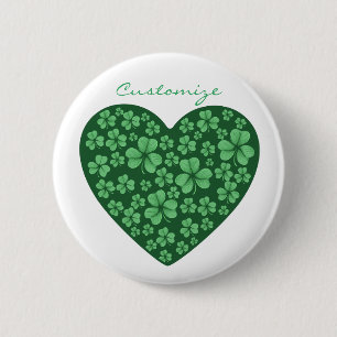 Sint Patrick's Day Ronde Button 5,7 Cm