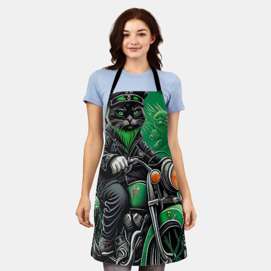 Sint Patrick's Day Schort (Gedragen)