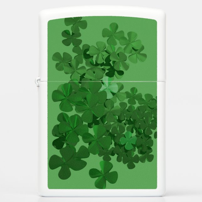 Sint-Patrick's Day Shamrock Background (Voorkant)