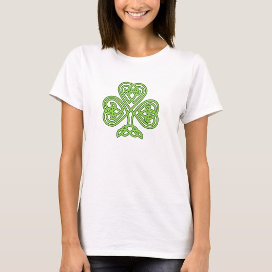 Sint-Patrick's Day Shamrock Clover-Shirt T-shirt (Voorkant)