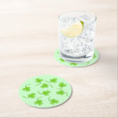 Sint-Patrick's Day Shamrock Paper Onderzetter (Insitu)