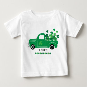 Sint Patrick's Day Shamrock Truck Persoonlijke naa