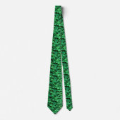 Sint-Patrick's Day shamrocks/clovers Stropdas (Voorkant)