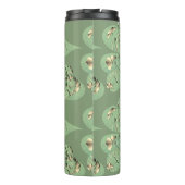 Sint-Patrick's Day Shamrocks Thermal Tumbler Thermosbeker (Achterkant)