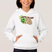 Sint Patrick's Day Sloth, Pet Leprechaun, Clovers (Voorkant)