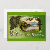 Sint Patrick's Day Souvenir  landschap Briefkaart (Voorkant / Achterkant)