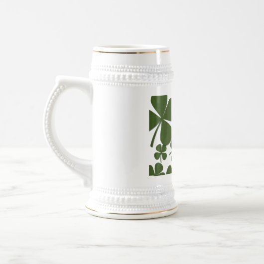 Sint Patrick's Day Stein Bierpul (Links)