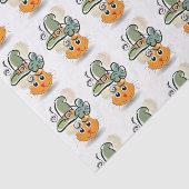 Sint Patrick's Day Tissue Paper Cat Tissuepapier (Detail)