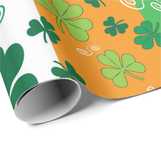 Sint Patrick's Day Traditioneel papier voor het ve (Rol Hoek)