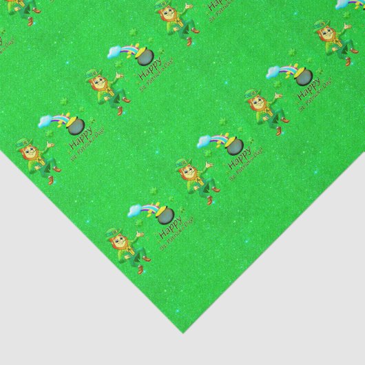 Sint-Patrick's Day Weefselpapier Tissuepapier (Detail)