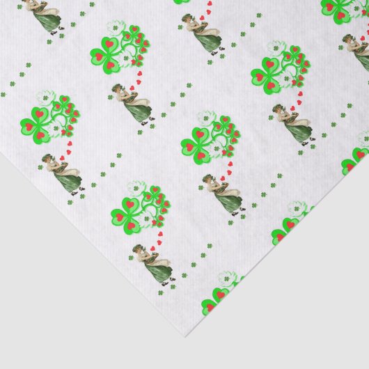 Sint-Patrick's Day Weefselpapier Tissuepapier (Detail)