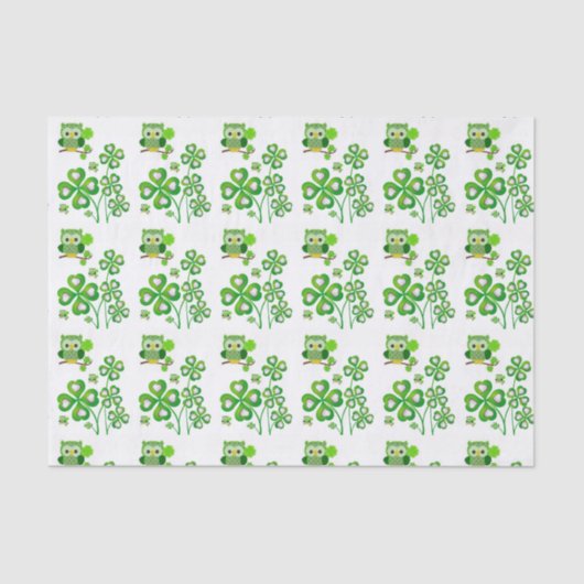 Sint-Patrick's Day Weefselpapier Tissuepapier (Voorkant)