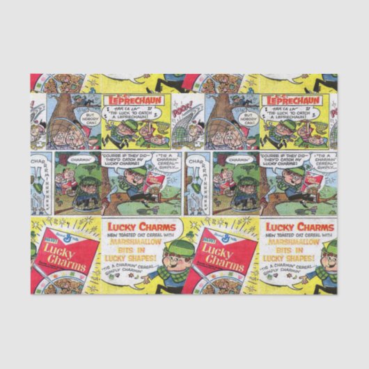 Sint-Patrick's Day Weefselpapier Tissuepapier (Voorkant)