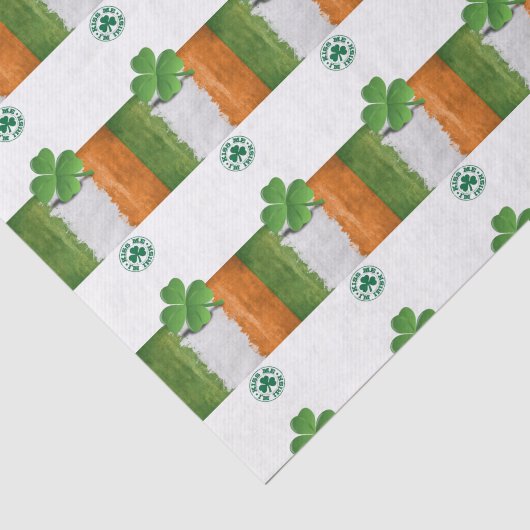 Sint-Patrick's Day Weefselpapier Tissuepapier (Detail)