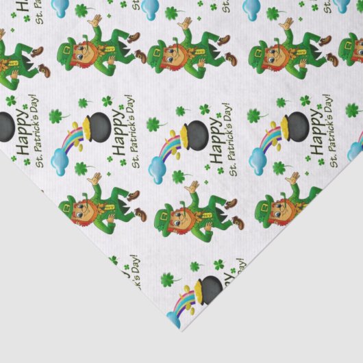 Sint-Patrick's Day Weefselpapier Tissuepapier (Detail)