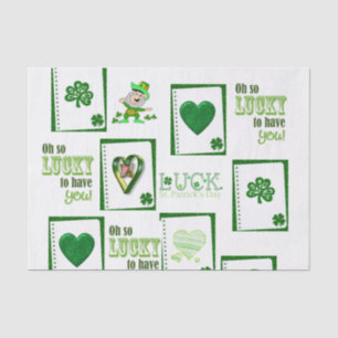 Sint-Patrick's Day Weefselpapier Tissuepapier