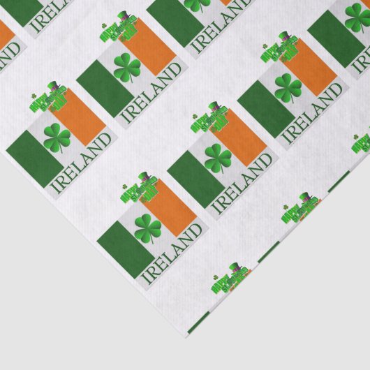 Sint-Patrick's Day Weefselpapier Tissuepapier (Detail)