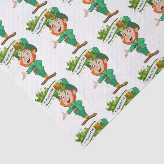 Sint-Patrick's Day Weefselpapier Tissuepapier (Detail)