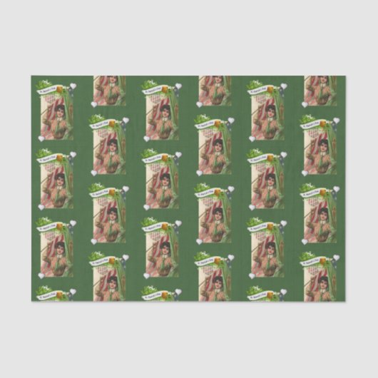 Sint-Patrick's Day Weefselpapier Tissuepapier (Voorkant)