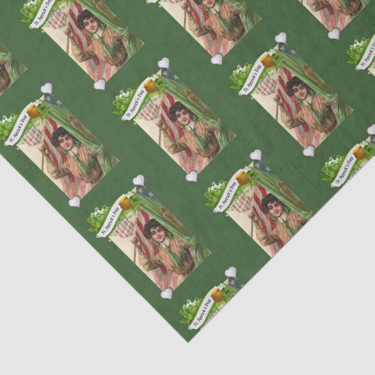 Sint-Patrick's Day Weefselpapier Tissuepapier (Detail)