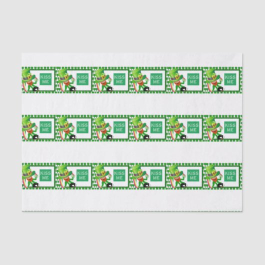 Sint-Patrick's Day Weefselpapier Tissuepapier (Voorkant)