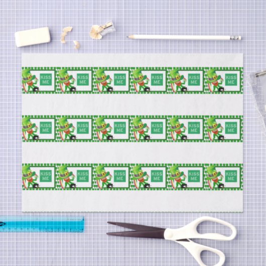 Sint-Patrick's Day Weefselpapier Tissuepapier (Craft)