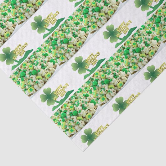 Sint-Patrick's Day Weefselpapier Tissuepapier (Detail)