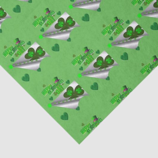 Sint-Patrick's Day Weefselpapier Tissuepapier (Detail)