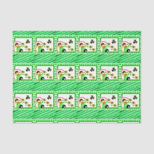 Sint-Patrick's Day Weefselpapier Tissuepapier (Voorkant)