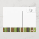 Sint-Patrick's Hoefijzers Shamrocks Briefkaart (Achterkant)