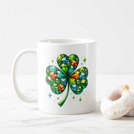 Sint-Patricks Koffiemok (Met donut)