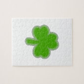 Sint Patrick's Shamrock Drawing Legpuzzel (Horizontaal)