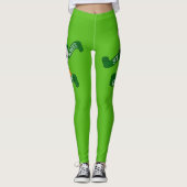 Sint-Patricks-zeemleeuw Leggings (Voorkant)