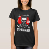 Sint Pauli Hamburg Skull Paulian Saint Pauli T-shirt (Voorkant)