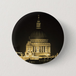 Sint-Paul's kathedraal Ronde Button 5,7 Cm