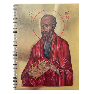 Sint Paulus de Apostel - Oosters-Orthodoxe Icoon Notitieboek