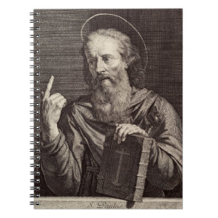 Sint-Paulus de Apostel Patroonheilige van Schrijve Notitieboek