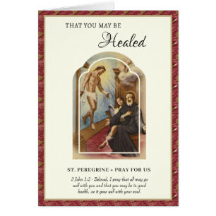Sint-Peregrine Prayers Cancer Health Illness