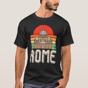Sint-Peter Basilica in Rome in Italië en Vaticaan T-shirt