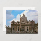 Sint-Peter Basilica, Vaticaan Briefkaart (Voorkant / Achterkant)