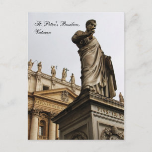 Sint-Peter Basilica, Vaticaan Briefkaart