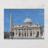 Sint-Peter Basilica-Vaticaanstad Briefkaart (Voorkant)